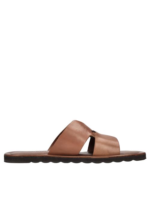 Mules in pelle THE SANDALS FACTORY | M7974CUOIO